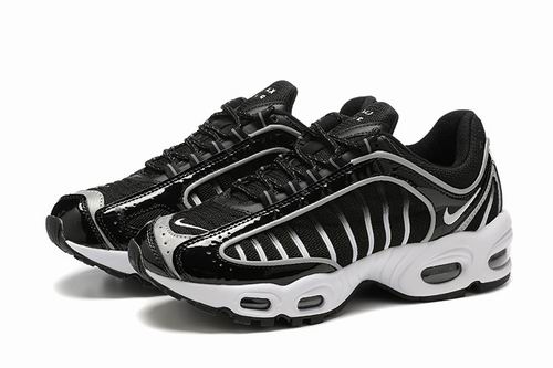 Nike Air Max Tailwind 4 Men Women Shoes Black Silver-14 - Click Image to Close
